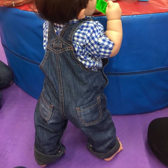 Boboli Jean Overalls 12 Months - Picture 2 of 5